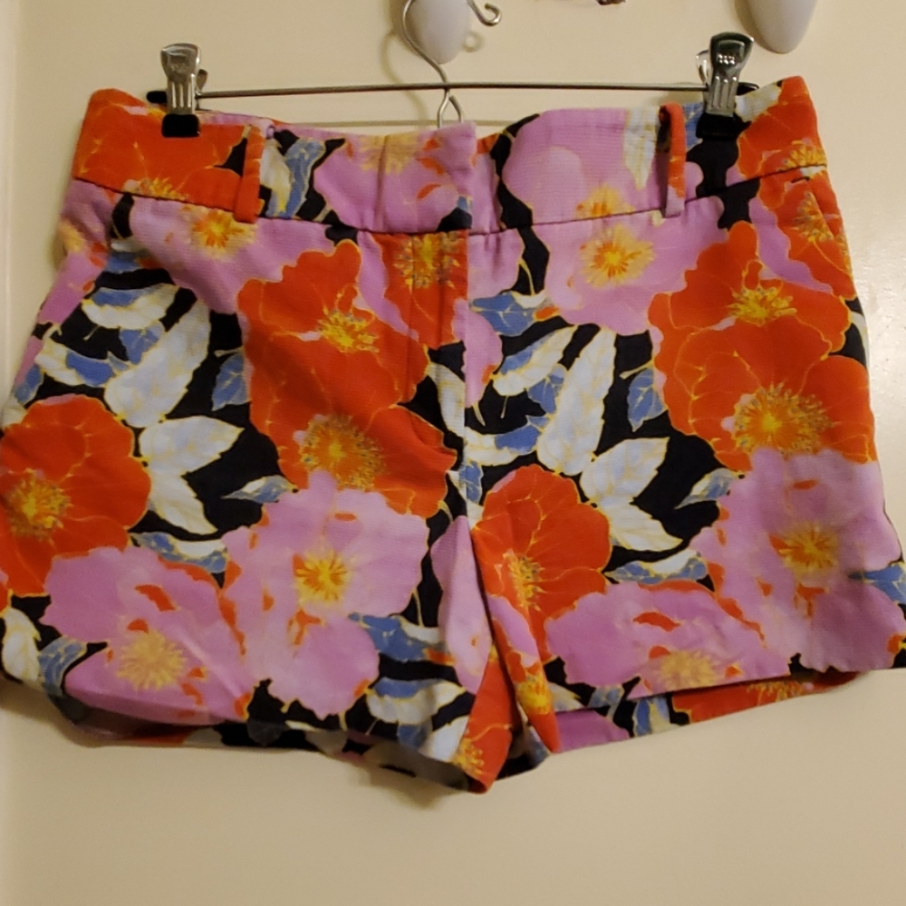 Ann Taylor for LOFT Riviera floral shorts